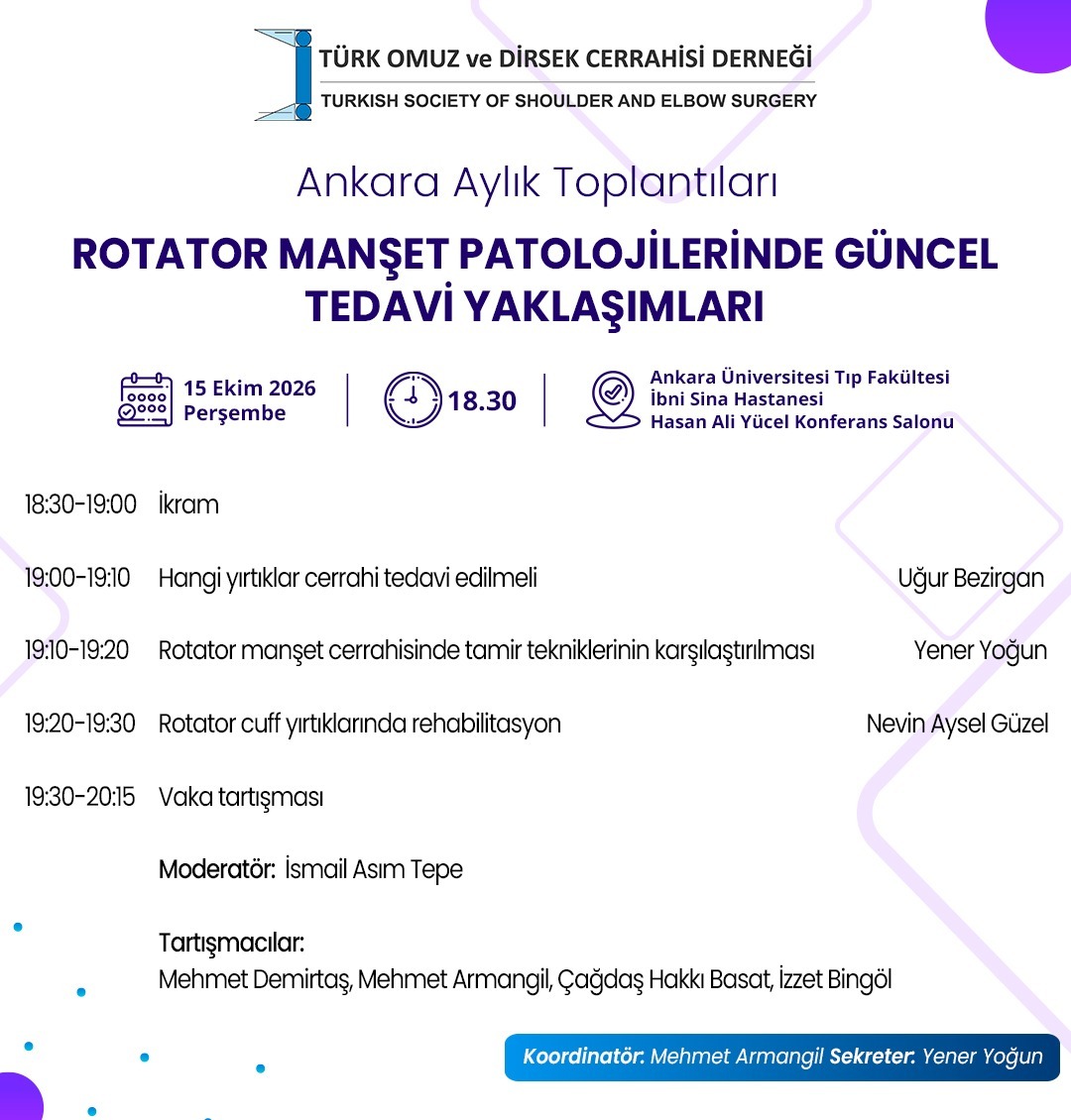 Rotator Manşet Patolojilerinde Güncel Tedavi Yaklaşımları